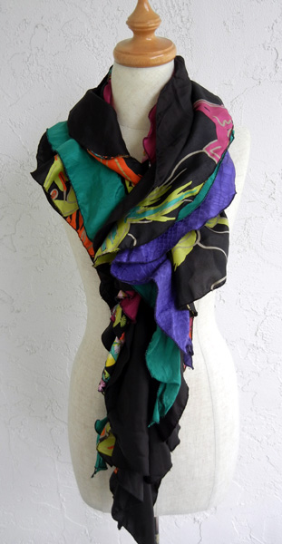 SOLD - Mardi Gras Scarf - SOLD - Click Image to Close